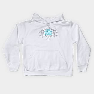 I have the courage to pursue my passion Kids Hoodie